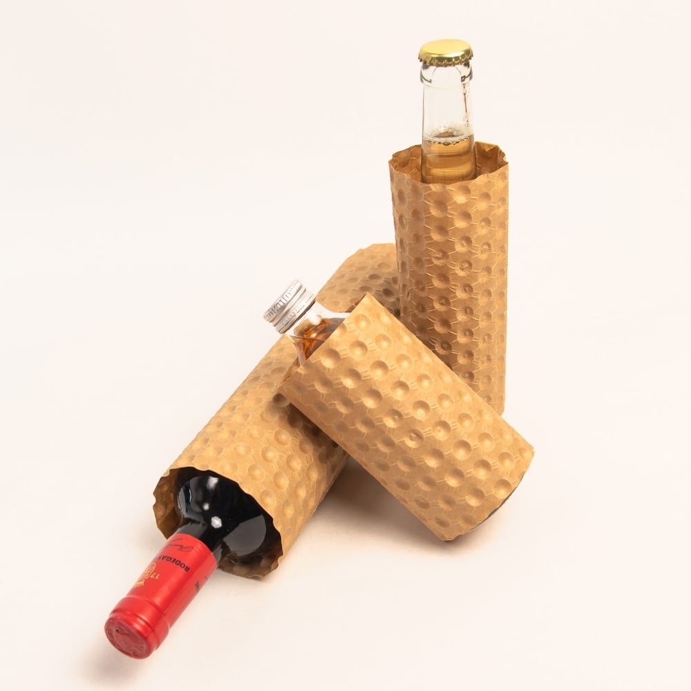 PapairSleeve-Nachhaltige Flaschenhülle aus Papier- Passgenau