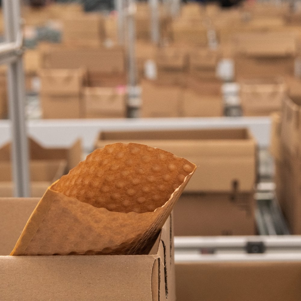 PapairBag im Onlinehandel, schnelles Handling 