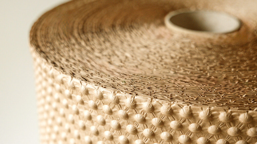 Packaging without plastic: paper bubble wrap | Papair